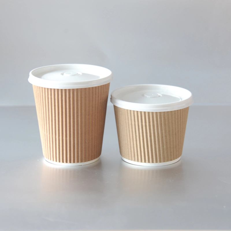 Ripple Wall Paper Cup/Hot Drinking/Coffee Cup Paper Cups